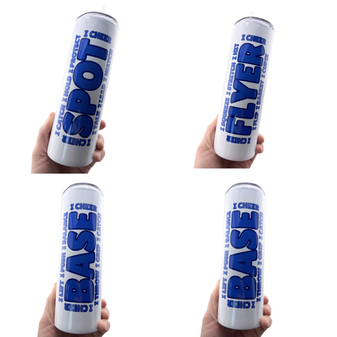 Chumblers 4 piece Stunt Group Set Blue