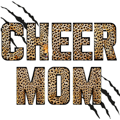 CHUMBLERS 20 Oz Stainless Steel Tumblers Cheer Mom Cheetah