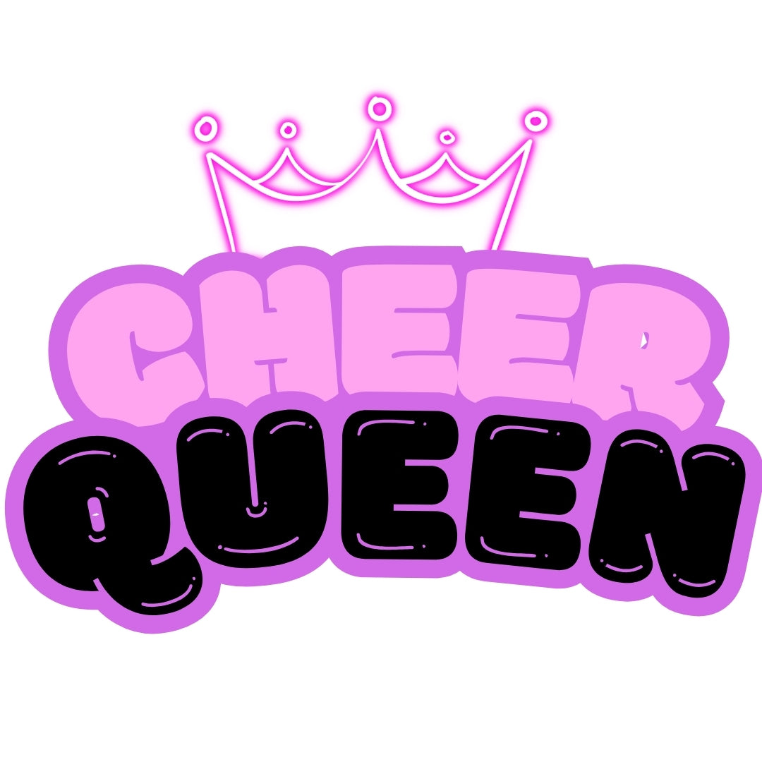 CHUMBLERS 20 Oz Stainless Steel Tumblers Cheer Queen